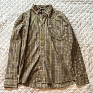 Mens Volcom Button Down Dress Shirt